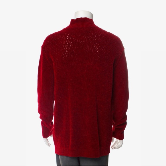 Armani Red Turtleneck XXL - Picture 6 of 6